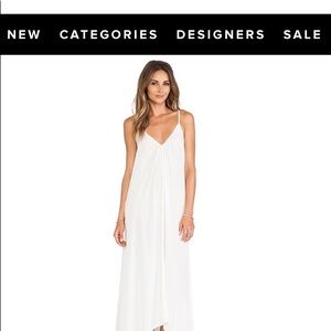 Pink Stitch resort maxi dress size 4